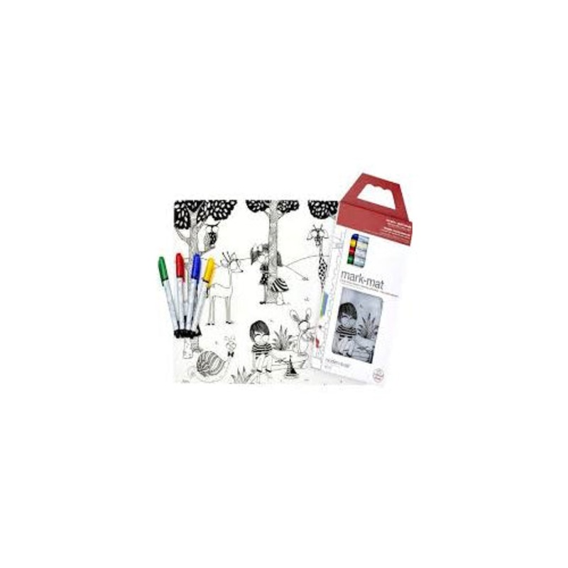 Modern Twist Mark Mat Set Day At The Pond Modern Mini Twist