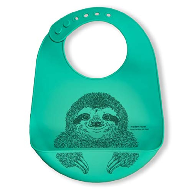Modern Twist Silly Sloth Bucket Bib