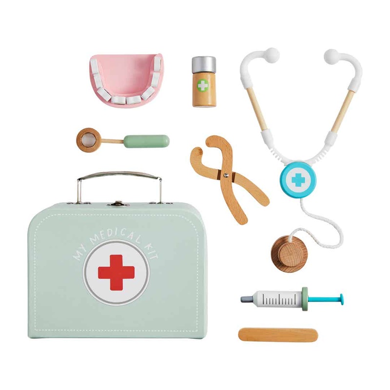 Mud Pie Wood Doctor Play Set