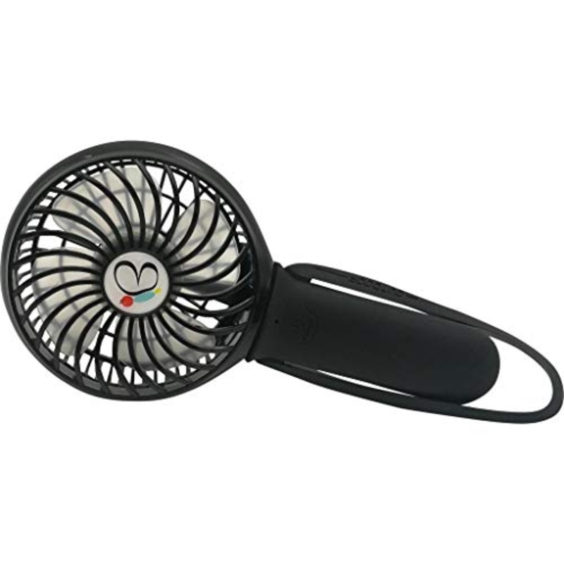 Nikiani BuggyGear Mini Portable Turbo Fan, Black/Black