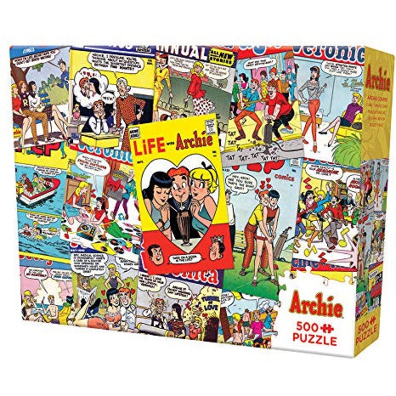 Cobble Hill Archie Covers Jigsaw Puzzle - 500pc
