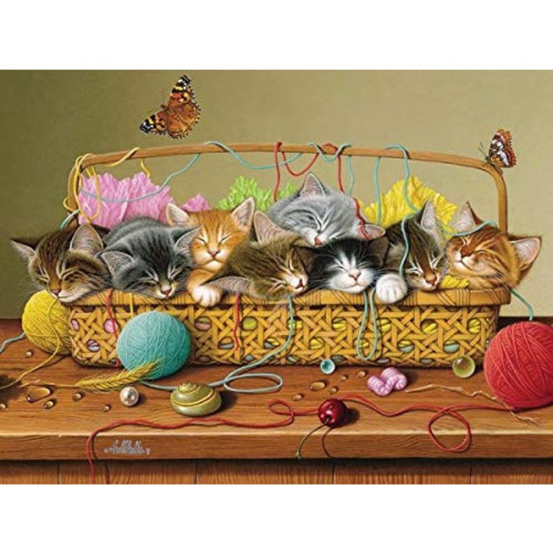 Cobble Hill Basket Case Jack Puzzle, 1000 Pieces