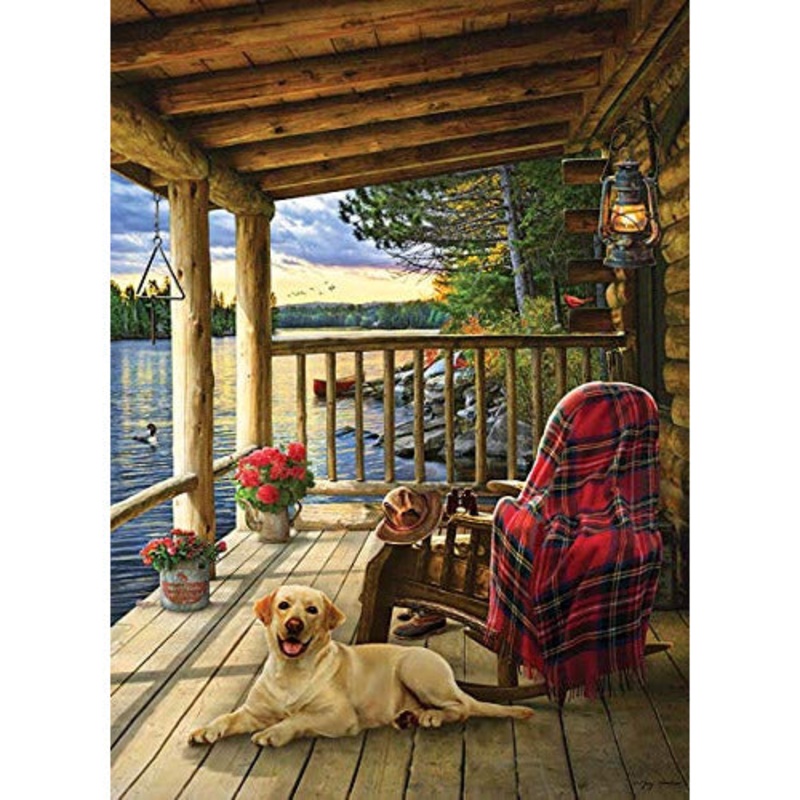 Cobble Hill Cabin Porch Puzzle, 1000 Pieces
