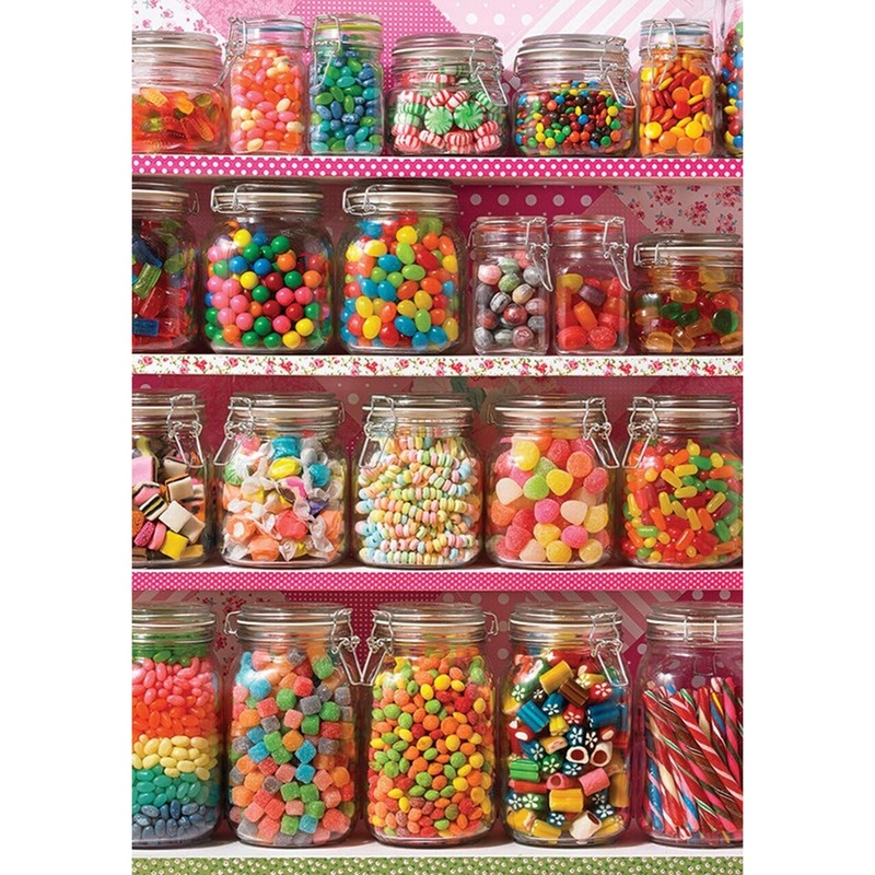 Cobble Hill Candy Shelf Puzzle, 1000 Pieces