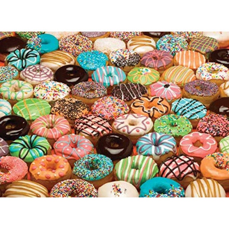 Cobble Hill Doughnuts Jigsaw Puzzle, 1000 Pieces
