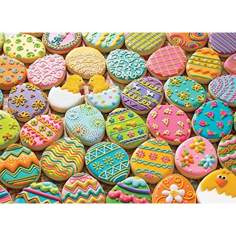 Cobble Hill - Easter Cookies- 350 Piece Family Puzzle