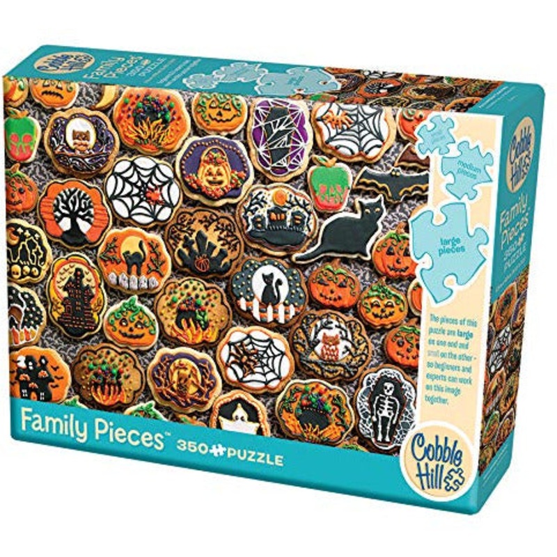 Cobble Hill Halloween Cookies Family Jigsaw Puzzle, 350 Pieces