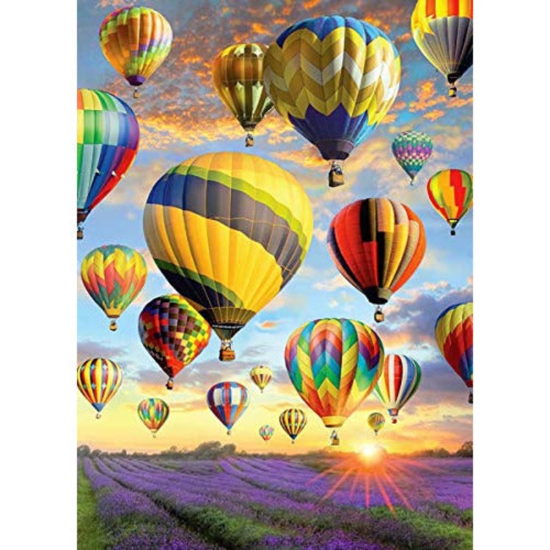 Cobble Hill Hot Air Balloons Jack Pine Puzzle, 1000 Pieces