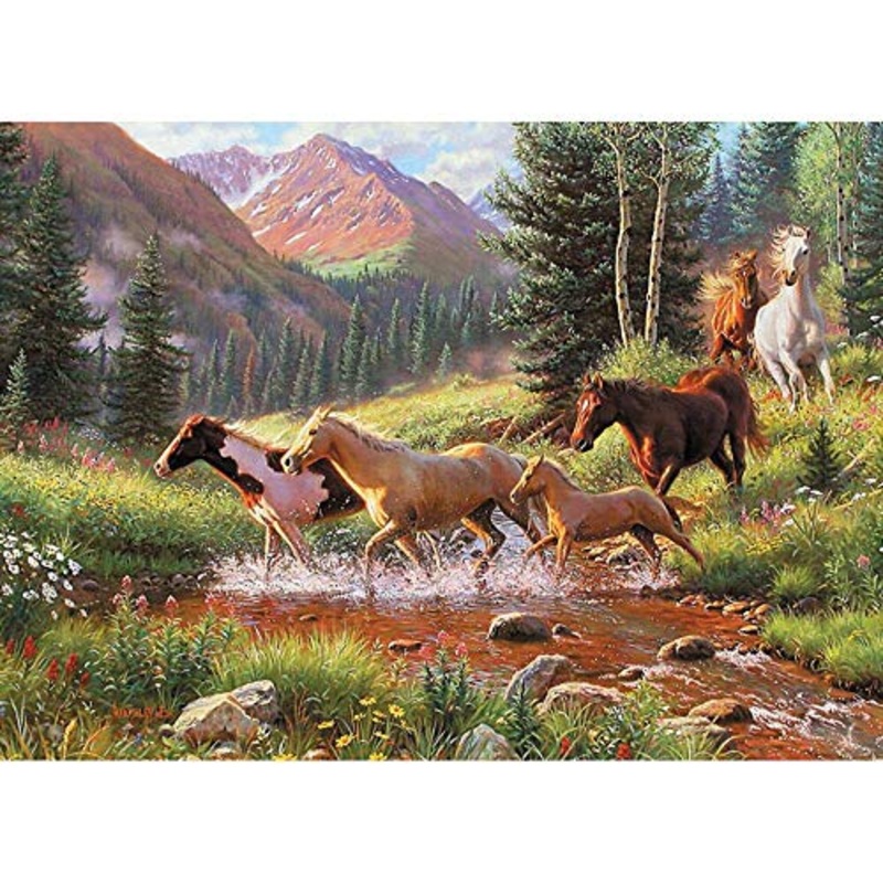 Cobble Hill Mountain Thunder Jack Pine Puzzle, 1000 Pieces