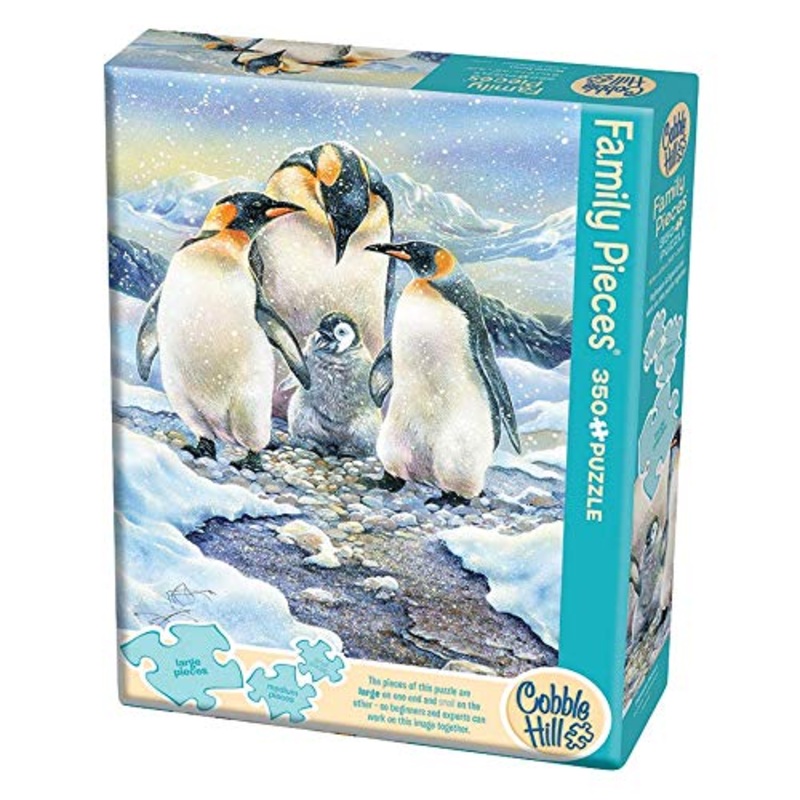 Cobble Hill Penguin Family Puzzle - 350 pieces