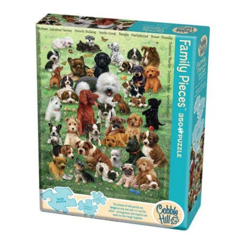 Cobble Hill - Puppy Love - 350 Piece Family Puzzle