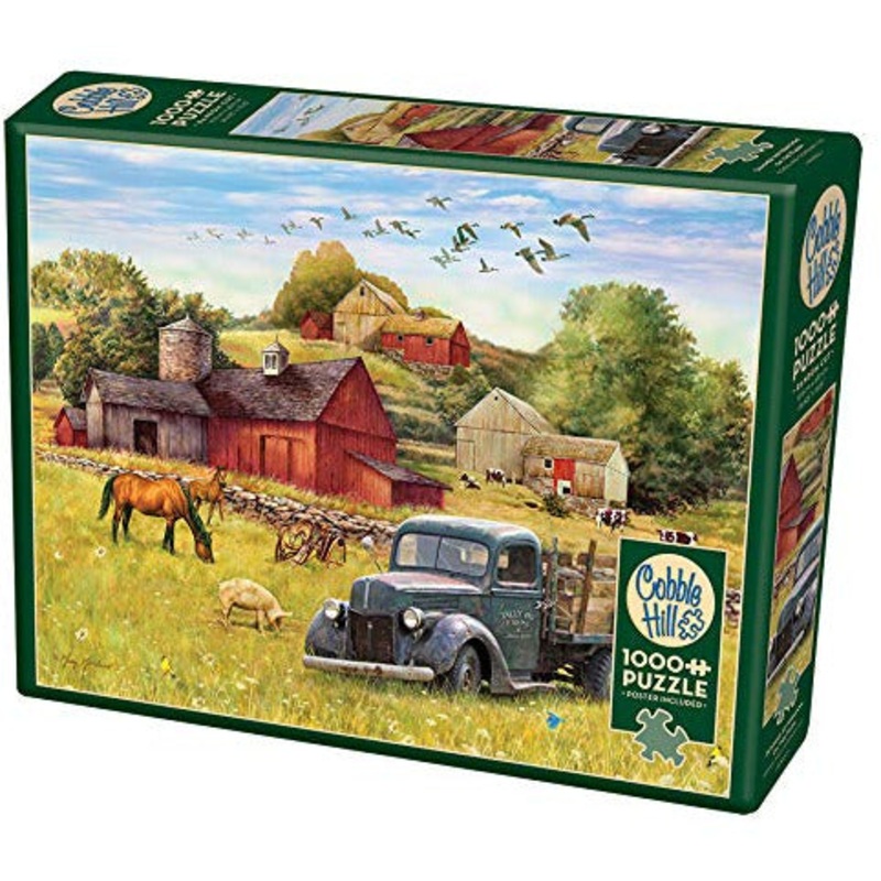 Cobble Hill Summer Afternoon on The Farm Puzzle, 1000 Pieces