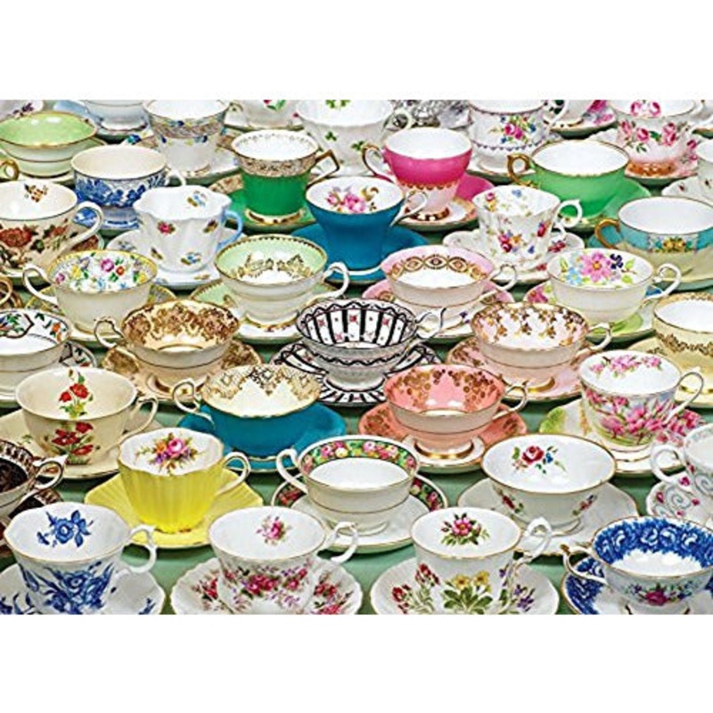 Cobble Hill Teacups Puzzle, 1000 Pieces