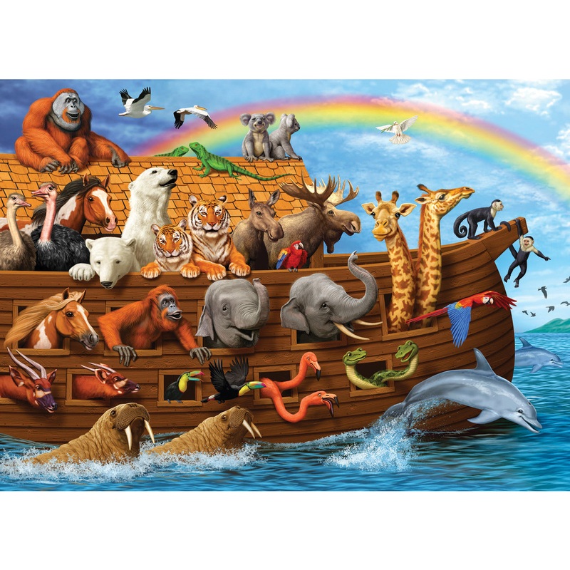 Cobble Hill Voyage of the Ark Family Puzzle - 350 pieces
