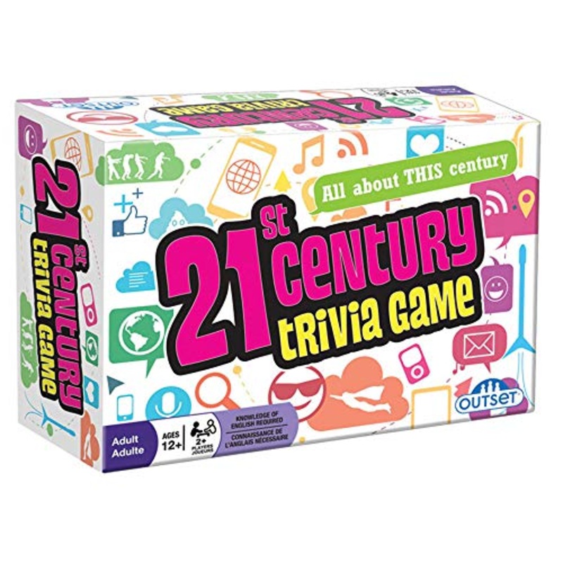 Outset Media 21st Century Trivia Game, A Game About 21st Century History Featuring 1200 Questions, Ages 12+
