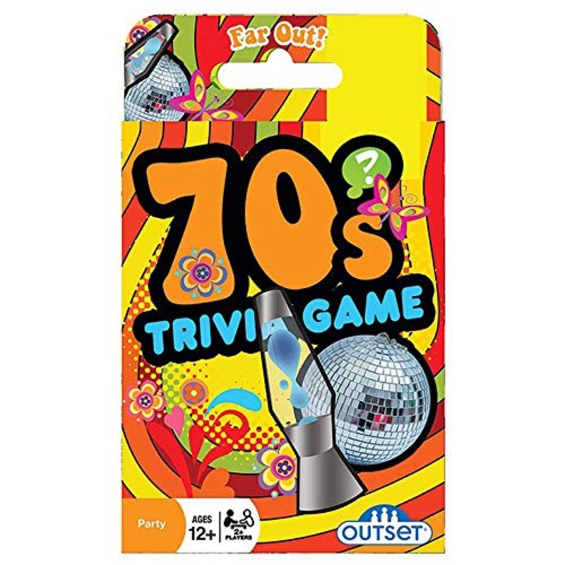 Outset Media 70's Trivia Card Game