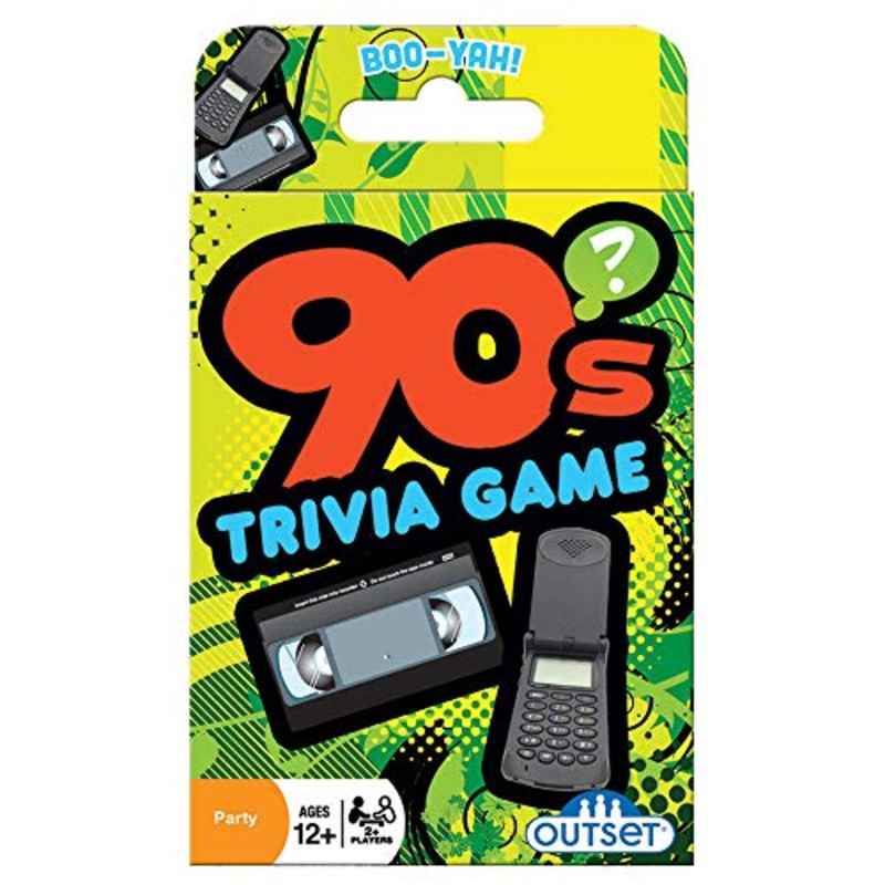Outset Media 90's Trivia Card Game