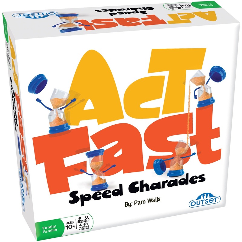 Outset Media Act Fast - Speed Charades - Great for Family Game Night