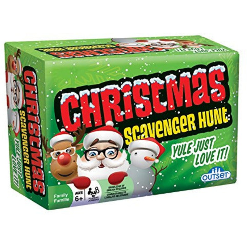 Outset Media Christmas Scavenger Hunt Game - Includes 220 Cards