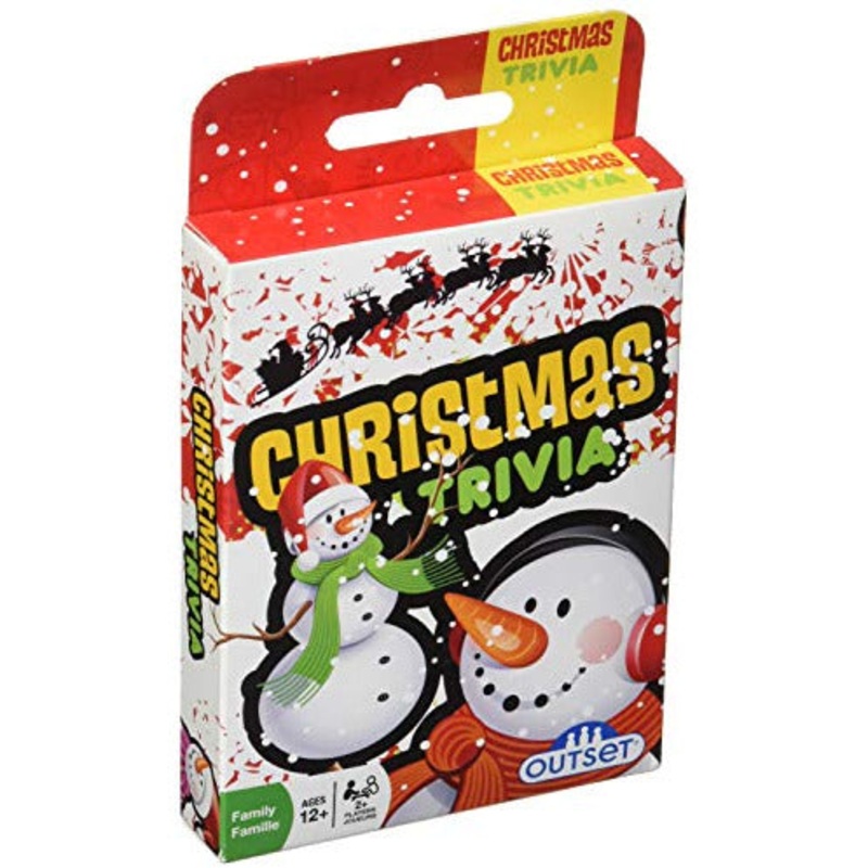 Outset Media Christmas Trivia Card Game