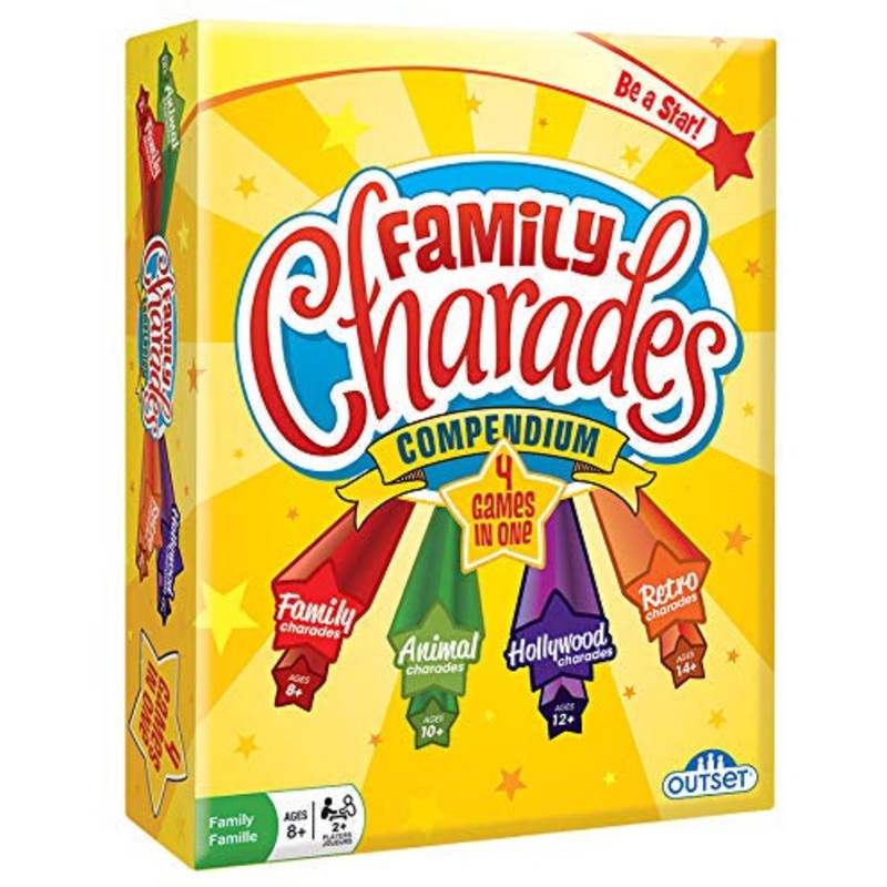 Outset Media Family Charades Compendium 4-in-1