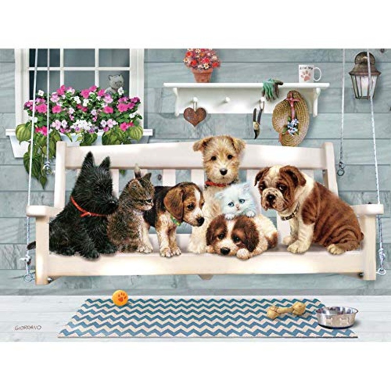 Outset Media Jack Pine Porch Pals Jigsaw Puzzle
