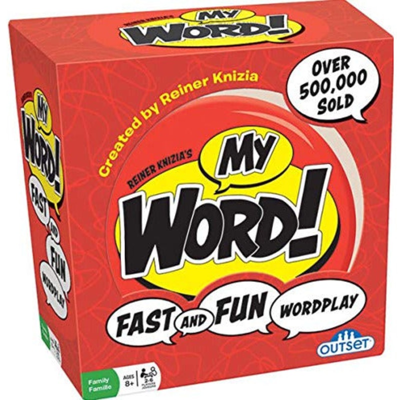 Outset Media My Word! The Card Game of Fast and Fun Wordplay