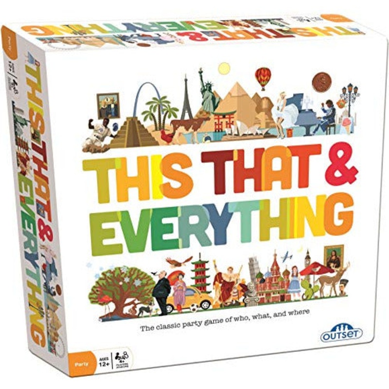 Outset Media Party Game Race To Describe A Variety Of People, Places, And Things Features 396 Cards  (Ages 12+)