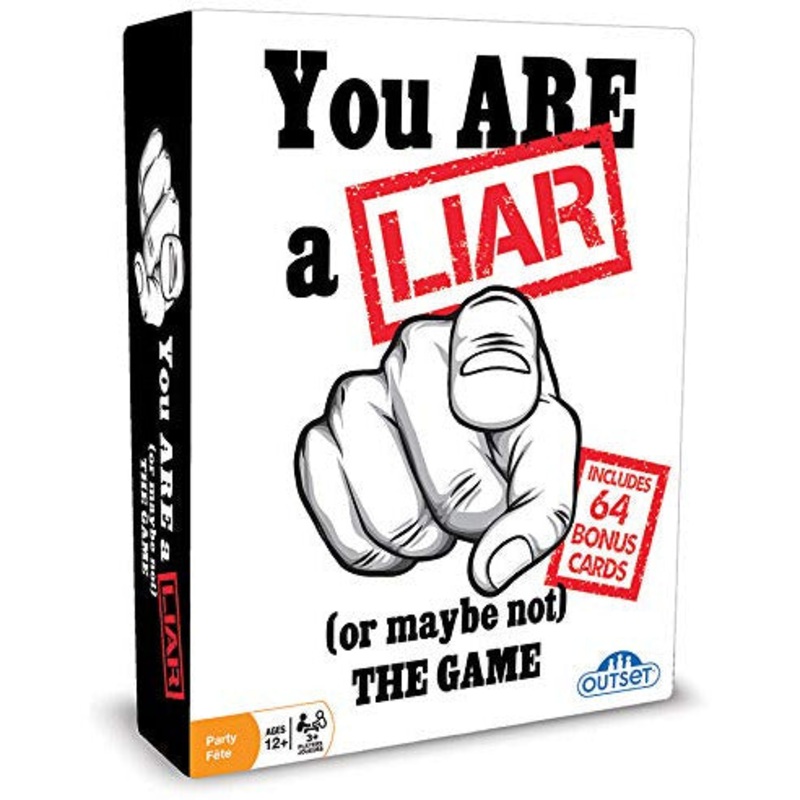 Outset Media You Are A Liar (MM) - Fact Or Fiction Guessing Party Game - Ages 12+