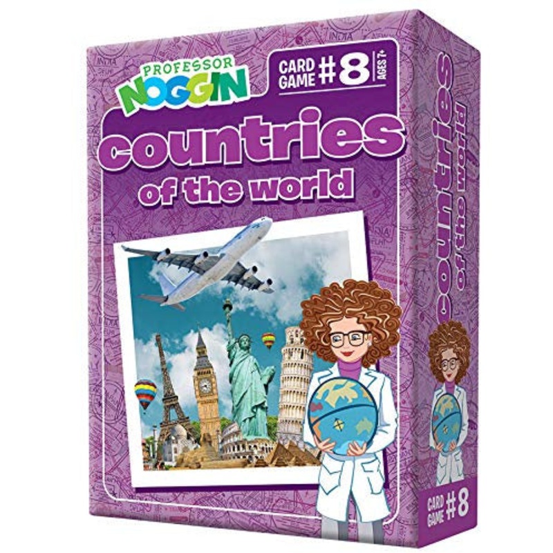 Professor Noggin's Countries of The World Trivia Card Game