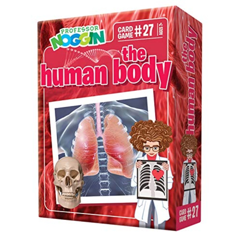 Professor Noggin's Human Body Trivia Card Game - an Educational Trivia Based Card Game for Kids