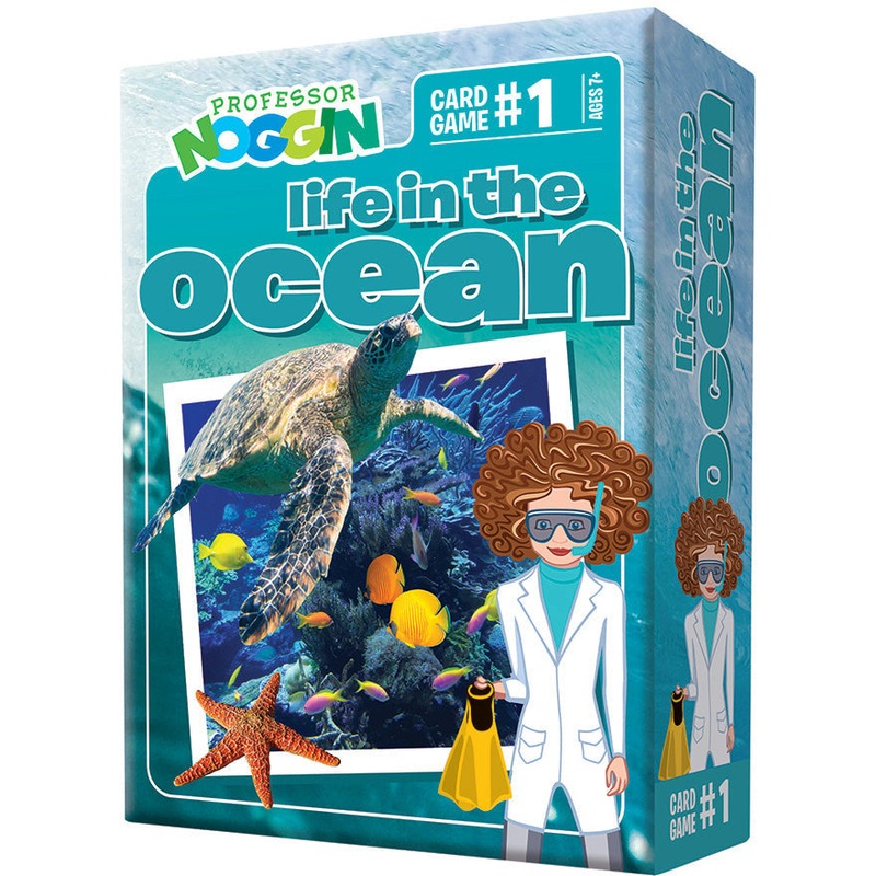 Professor Noggin's Life in The Ocean Trivia Card Game