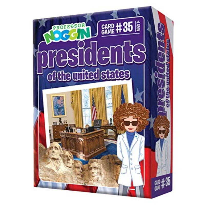 Professor Noggin's Presidents of The United States Trivia Card Game