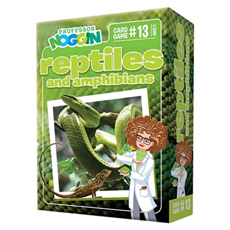 Professor Noggin's Reptiles and Amphibians Trivia Card Game