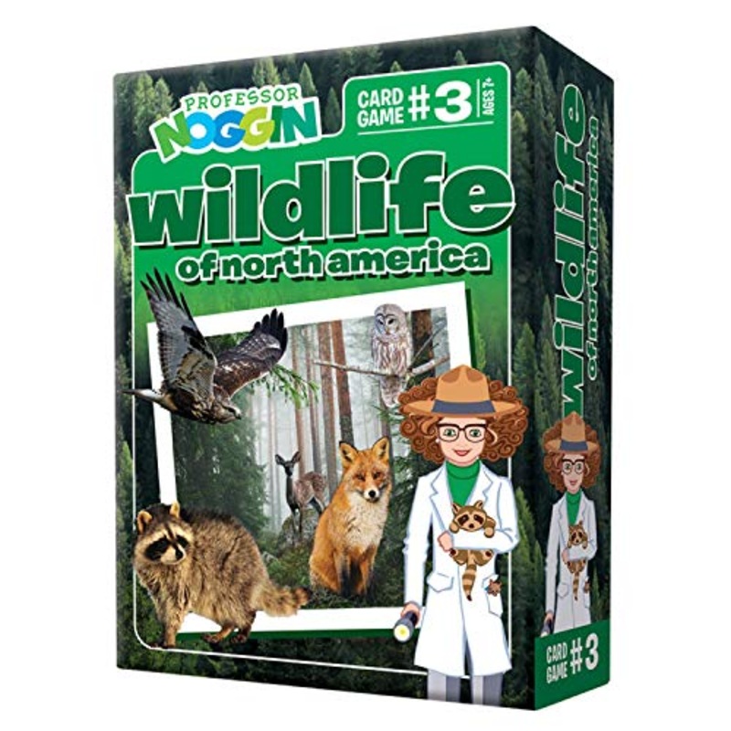 Professor Noggin's Wildlife of North America Trivia Card Game