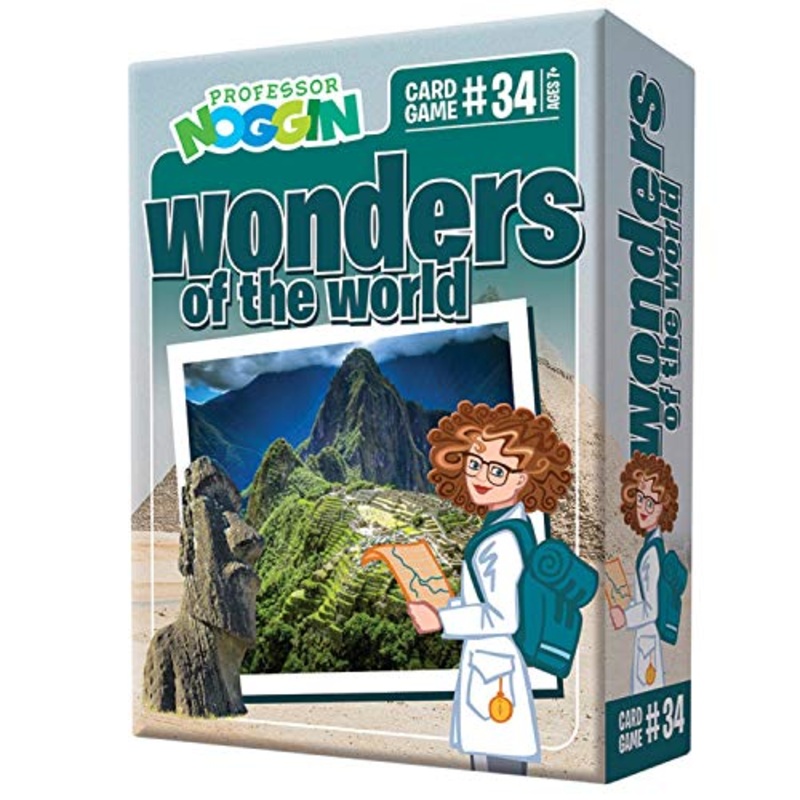 Professor Noggin's Wonders of The World Trivia Card Game
