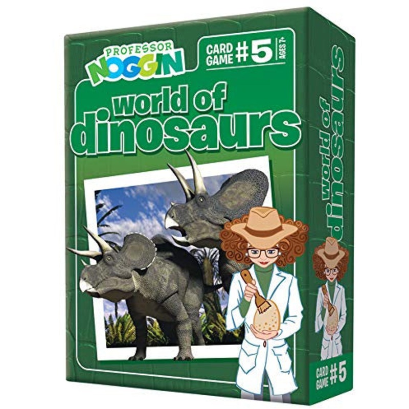 Professor Noggin's World of Dinosaurs Trivia Card Game