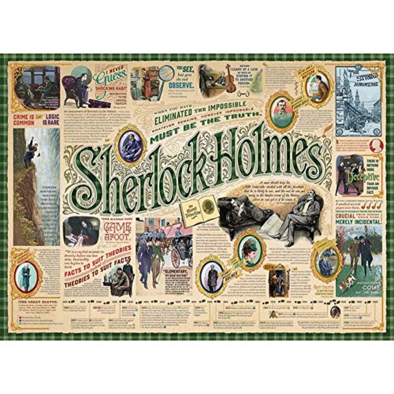 Cobble Hill 1000 Piece Puzzle - Sherlock