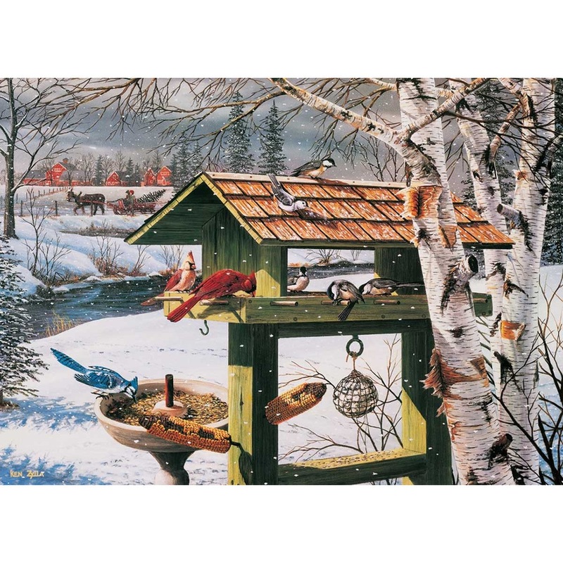 Cobble Hill Backyard Banquet Jigsaw Puzzle, 1000 Piece