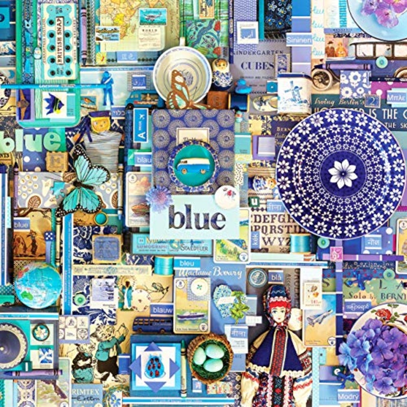 Cobble Hill - Blue - 1000 Piece Puzzle