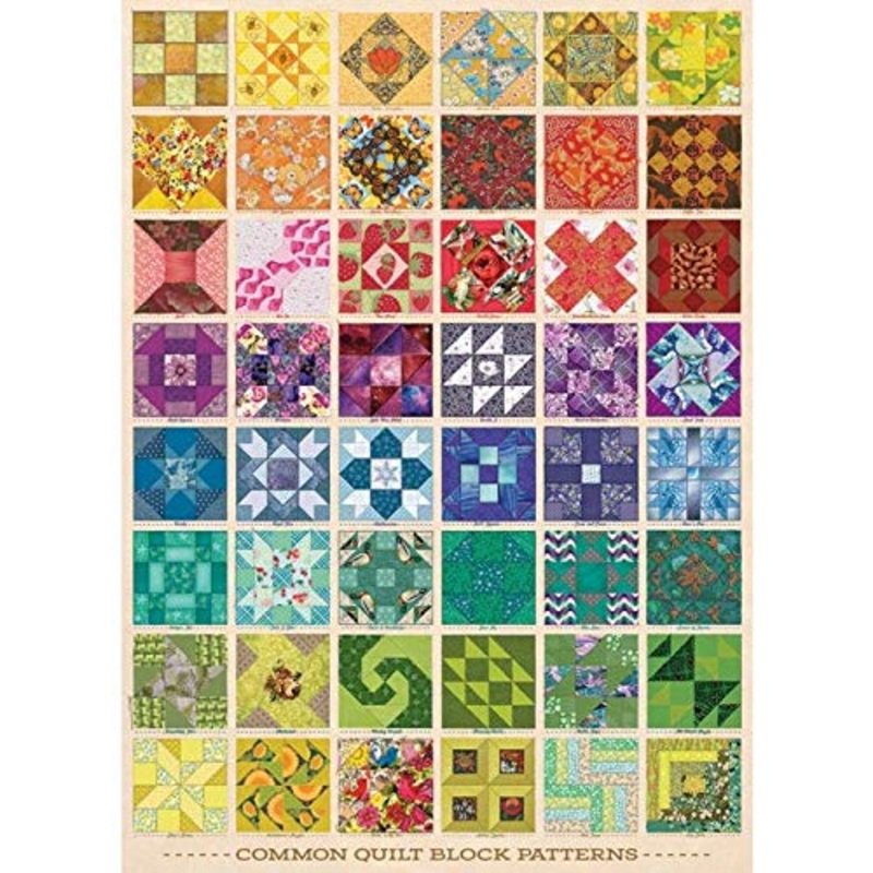 Cobble Hill - Common Quilt - 1000 Piece Puzzle