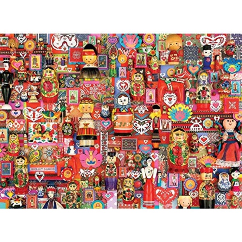 Cobble Hill Dollies Jigsaw Puzzle, 1000 Pieces