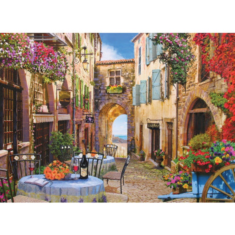 Cobble Hill French Village Jigsaw Puzzle, 1000 Pieces