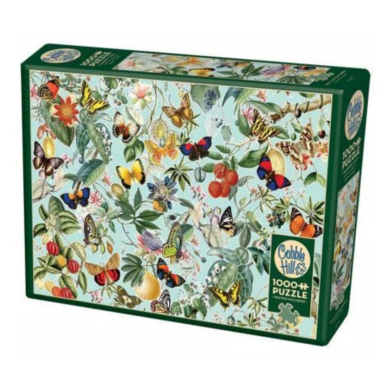 Cobble Hill - Fruit and Flutterbies - 1000 Piece Puzzle