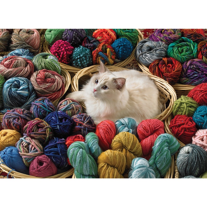 Cobble Hill Fur Ball Puzzle, 1000 Pieces