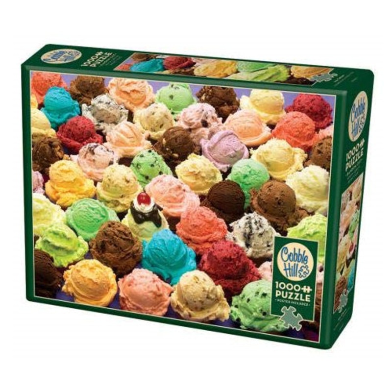 Cobble Hill Ice Cream Jigsaw Puzzle, 1000 Pieces