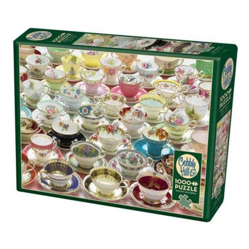 Cobble Hill - More Teacups - 1000 Piece Puzzle