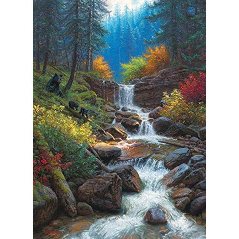 Cobble Hill - Mountain Cascade - 1000 Piece Puzzle