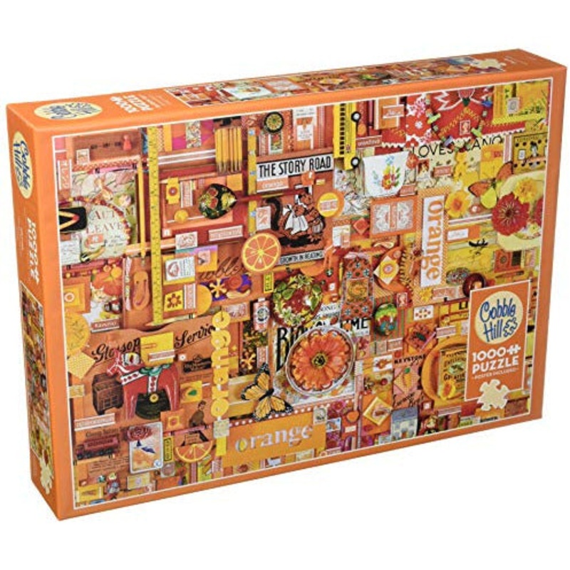 Cobble Hill - Orange - 1000 Piece Puzzle