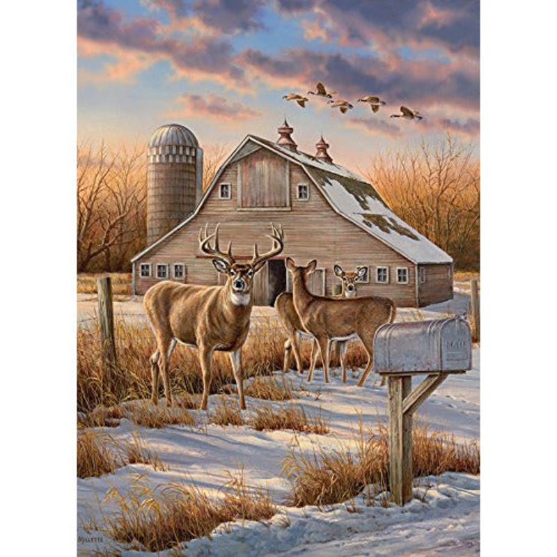 Cobble Hill Rural Route Jigsaw Puzzle, 1000 Pieces